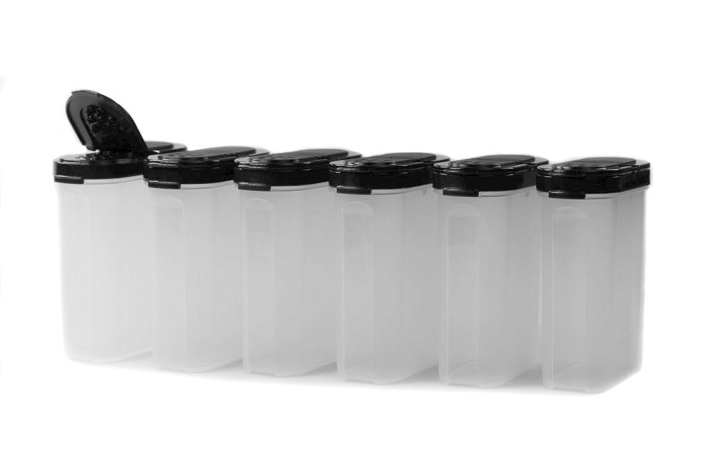 SPÜLTUCH 270 Gewürzbehälter + TUPPERWARE Vorratsdose Gewürz-Riese ml (6)