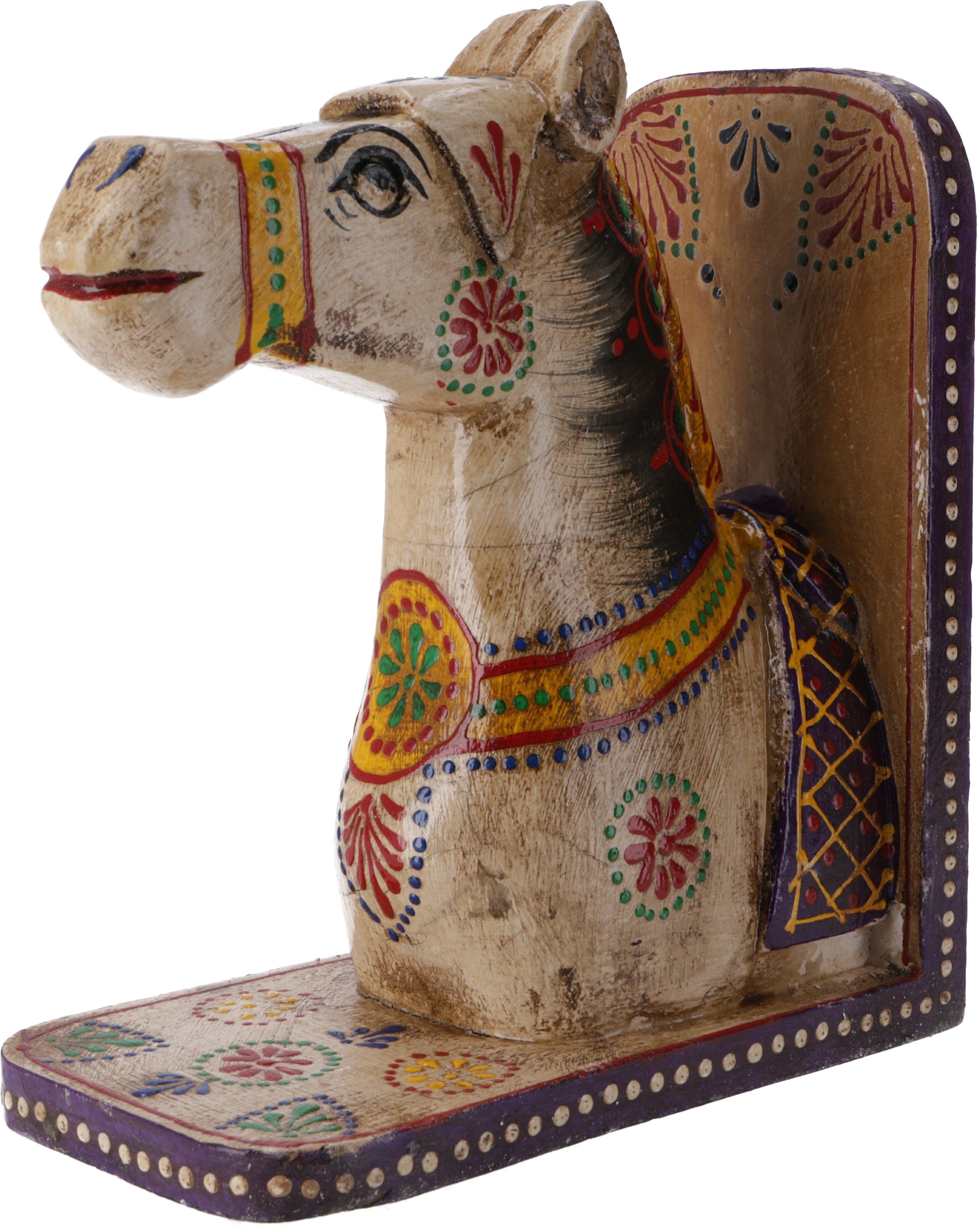 Guru-Shop Bodentürstopper Handgearbeitete verzierte und filigran bemalte..