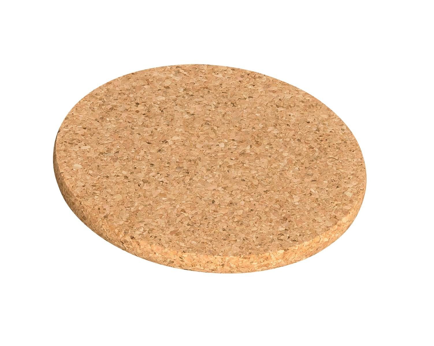Kork-Deko.de Topfuntersetzer Topfuntersetzer aus Presskork in verschiedenen Größen, (15,20,25,30cm Durchmesser)