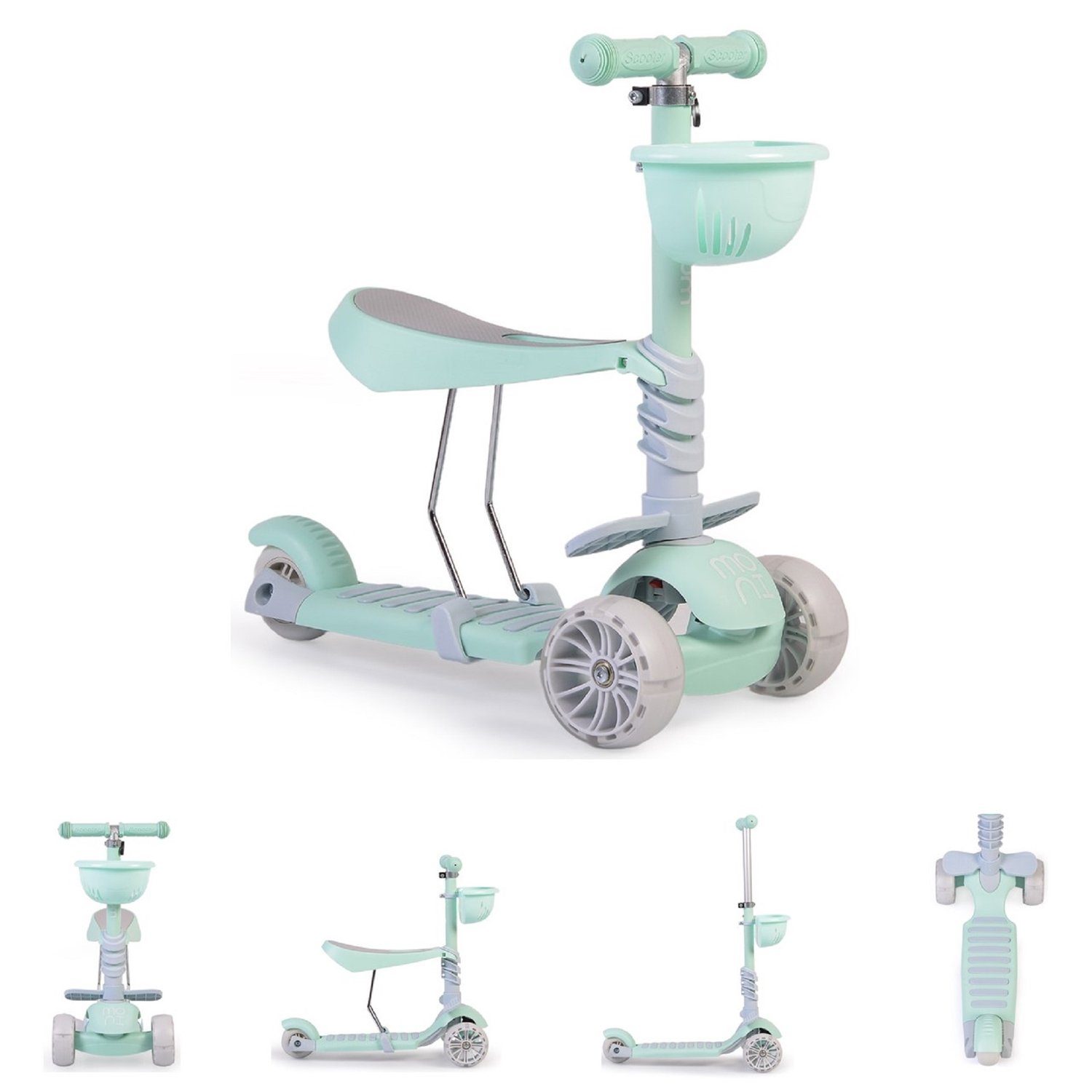 Cityroller Kinderroller, Bubblegum 2 in 1