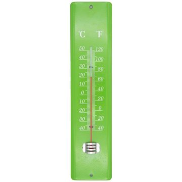 BENSON Raumthermometer 3x Thermometer Innenthermometer Außenthermometer, Innen, Außen, Metall, Groß, XL