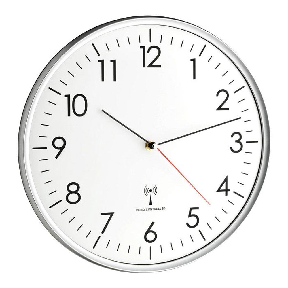 Funkwanduhr analoge Wanduhr Santa Cruz TFA 60.3516.54