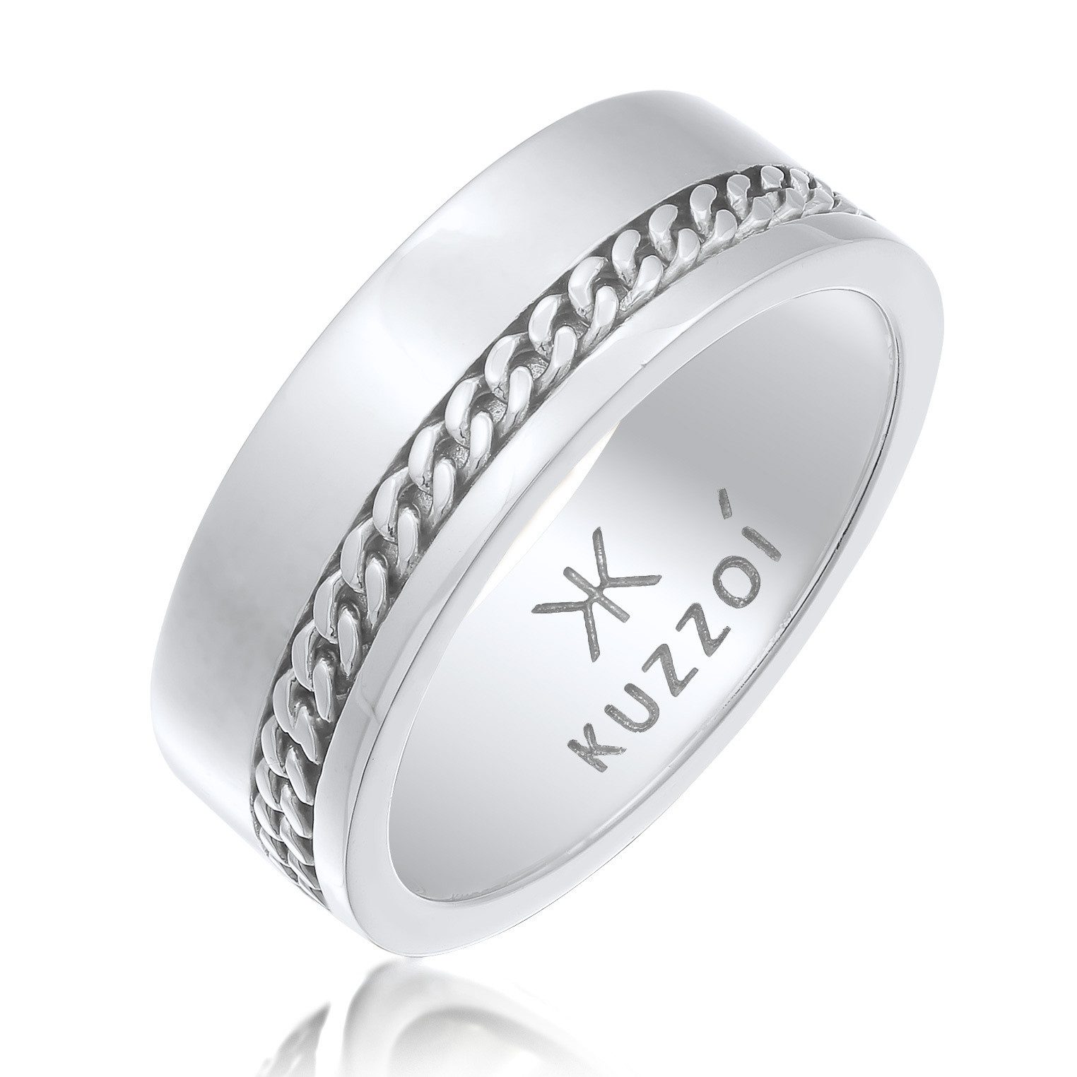 Kuzzoi Fingerring Ring für Herren (keine Angabe, 1-tlg)