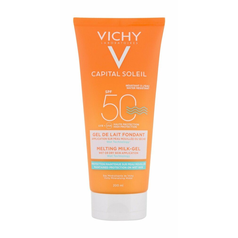Vichy Haarfestiger CAPITAL SOLEIL gel de lait fondant SPF50 200 ml | Sonnencremes