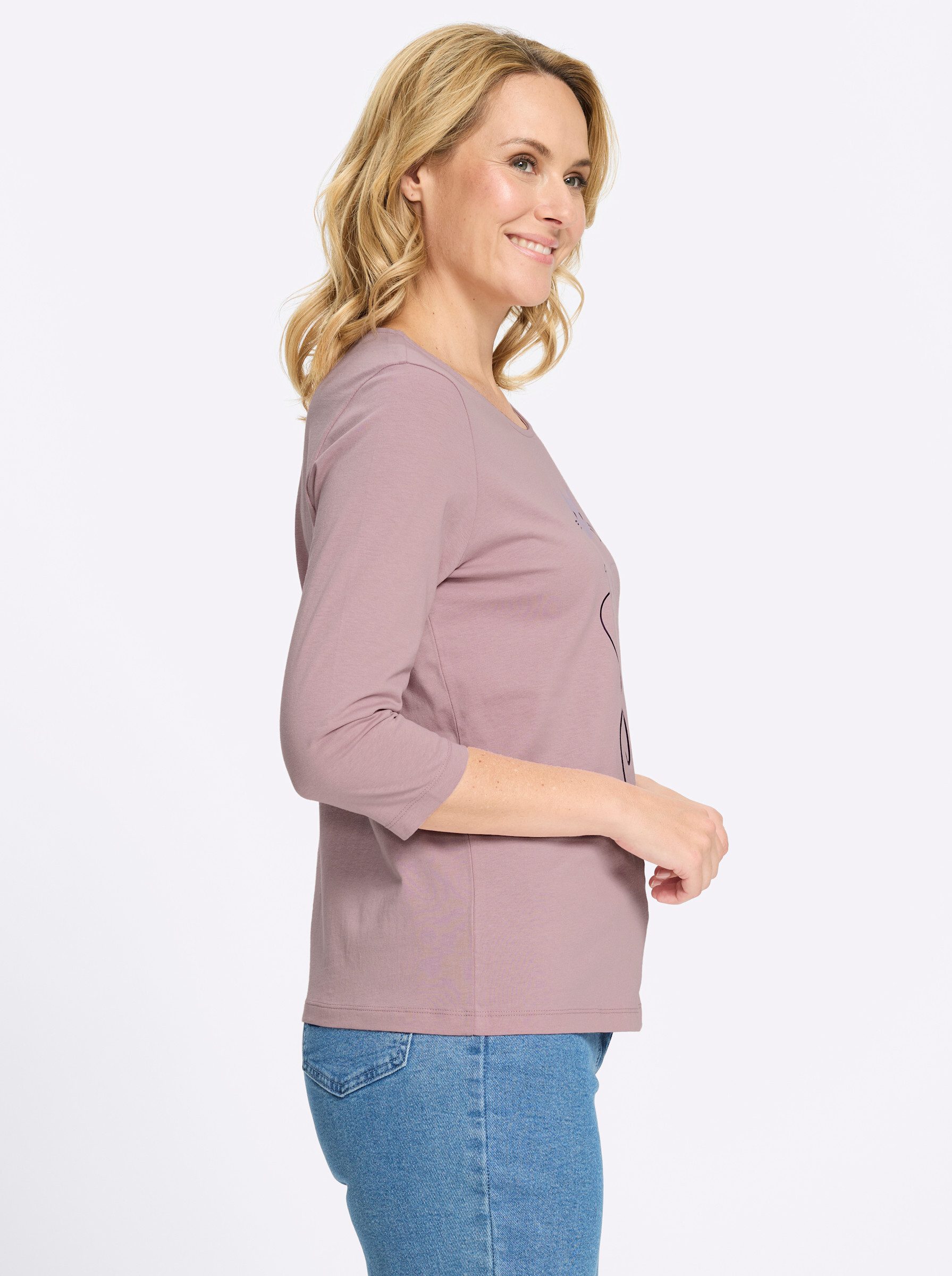 Sieh an! T-Shirt 3/4-Arm-Shirt 3/4-Arm – Bild 5 von 5