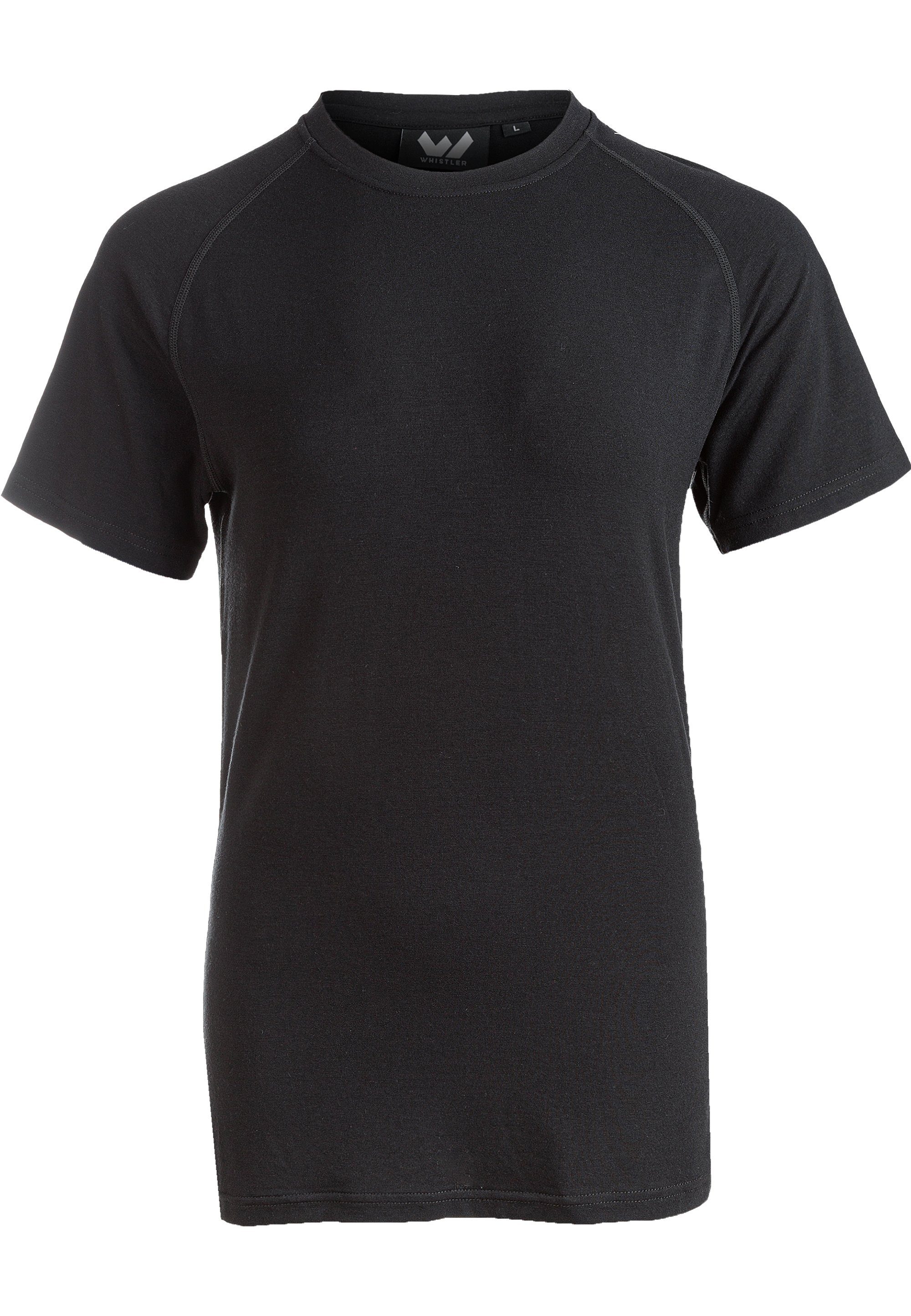 WHISTLER T-Shirt Athene mit hohem Rundhalsausschnitt