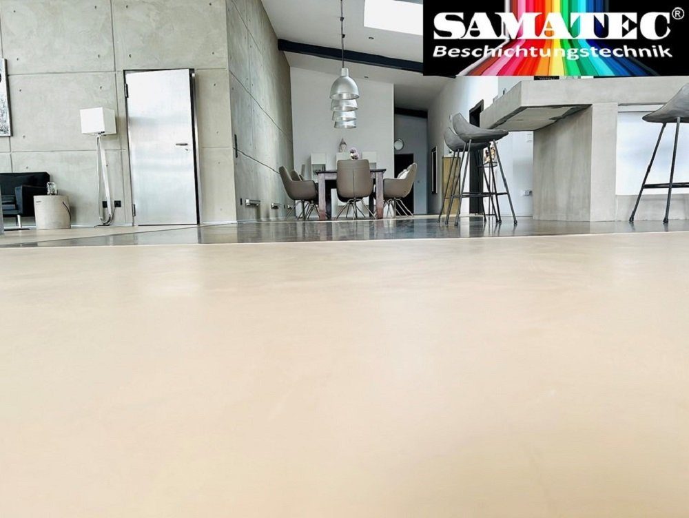 Samatec Bodenversiegelung Bodenbeschichtung BS122 Kopfversiegelung inkl. VSK matt 2K PU, UV-stabil, flexibel, matt, leicht zu verarbeiten