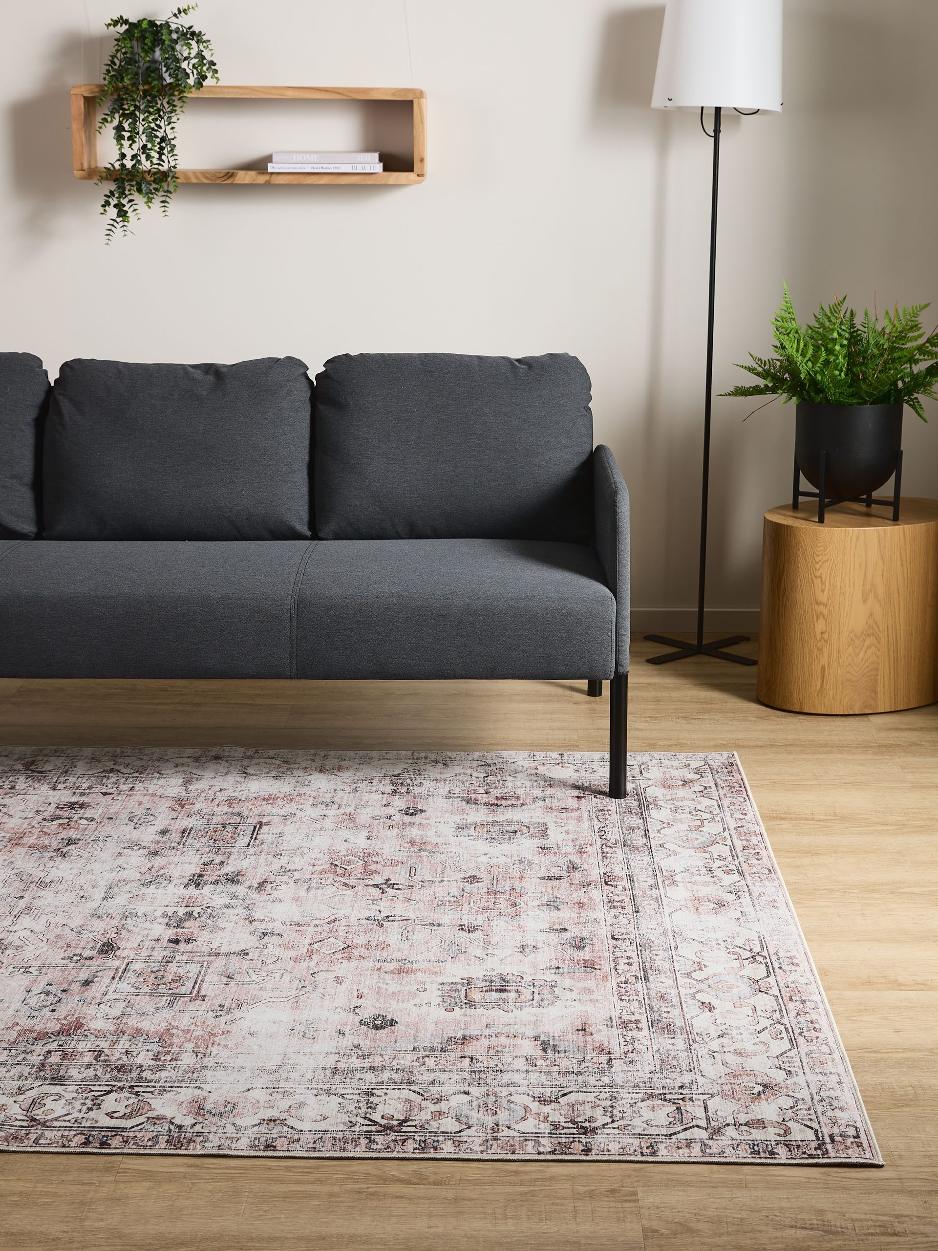 Interiyou Teppich Gent, Rechteckig, Höhe: 5 mm, Vintage Kurzflor für Wohnzi günstig online kaufen