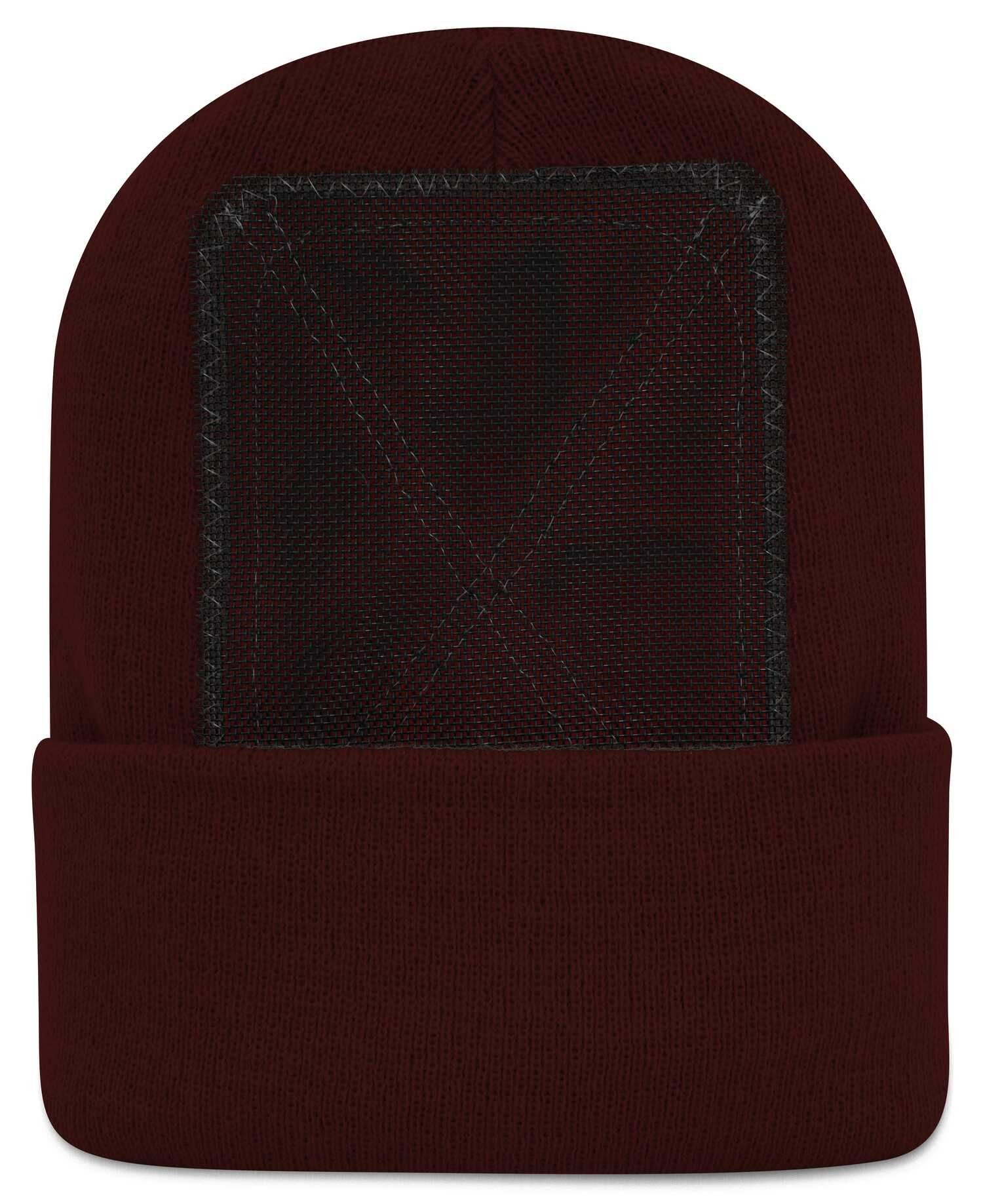 BACKSPIN Sportswear Beanie Headspin Weinrot