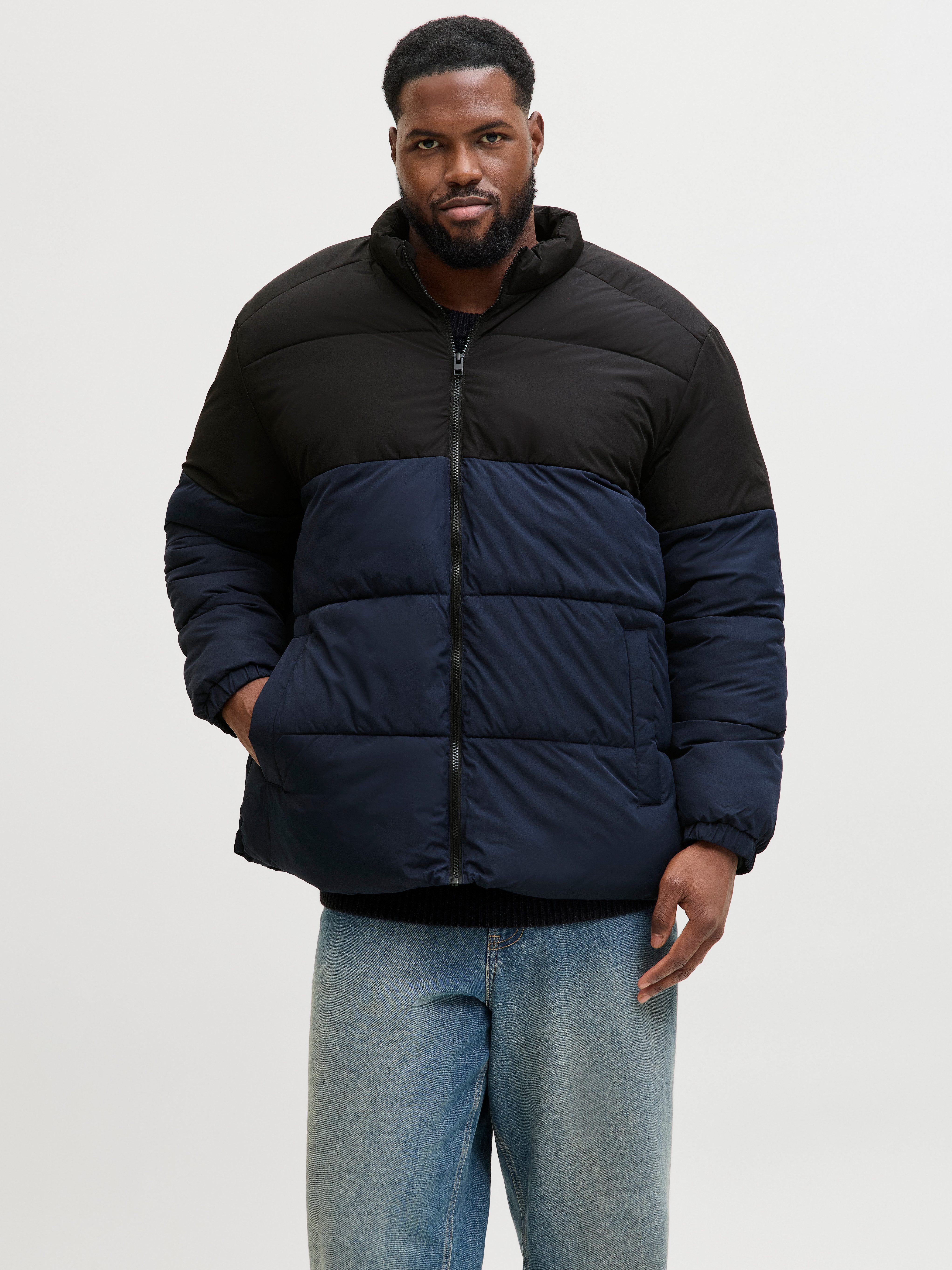 Jack & Jones PlusSize Steppjacke JJMAZE PUFFER COLLAR PLS günstig online kaufen