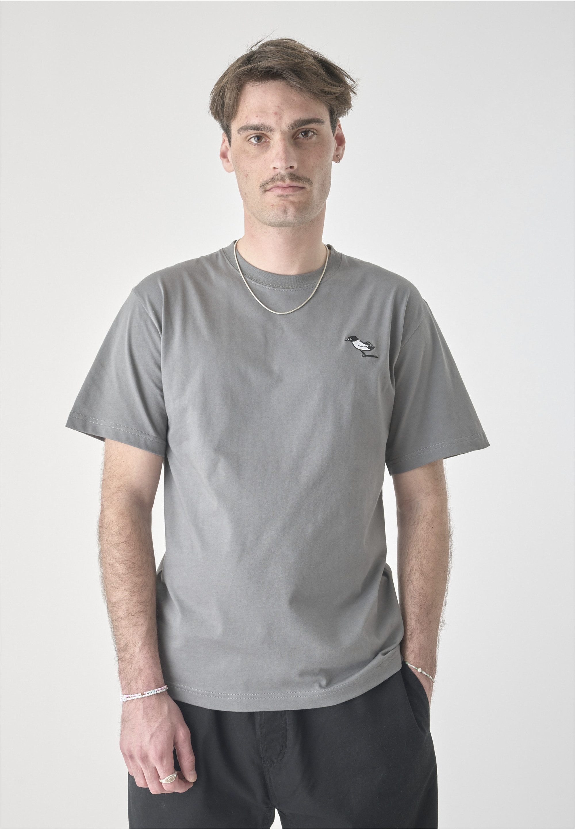 Cleptomanicx T-Shirt Classic Tee Storm Gull günstig online kaufen
