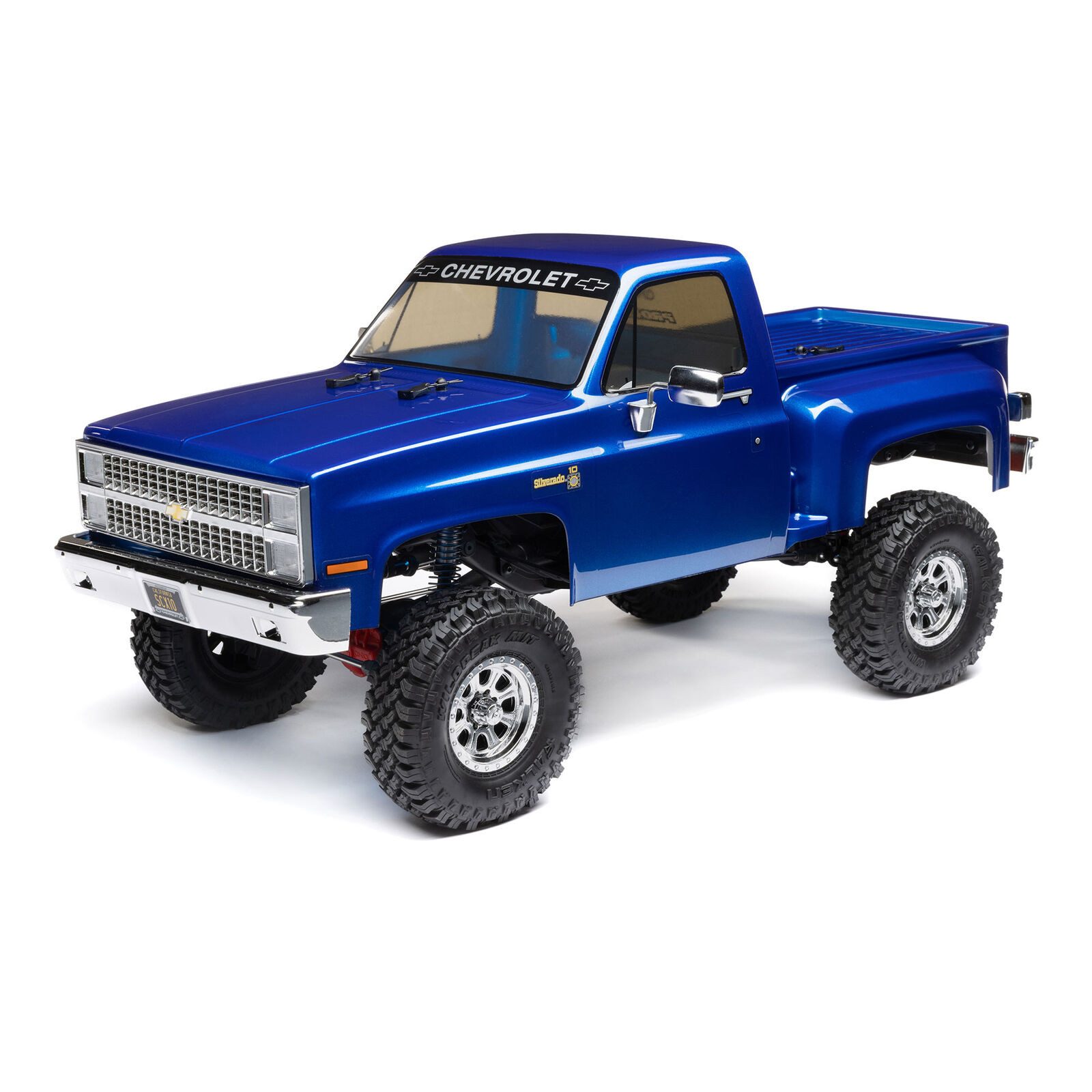 RC-Buggy Axial RC Crawler SCX10 III Base Camp 1982 Chevy K10 RTR Blau 1:10