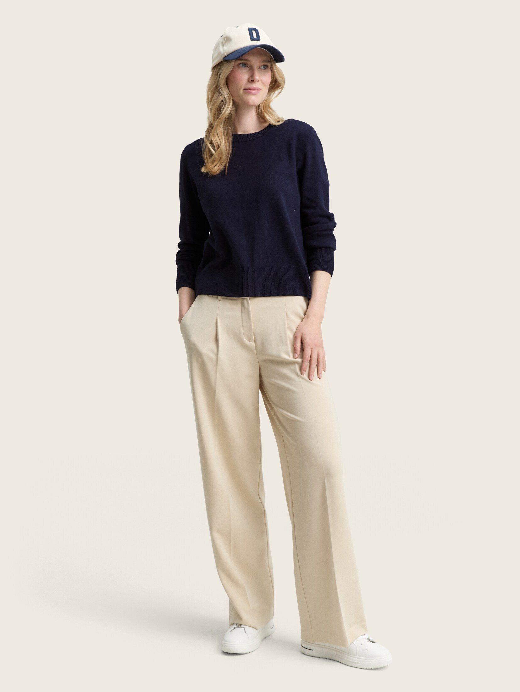 TOM TAILOR Strickpullover Pullover & Strickjacken Strickpullover mit Kaschmir-Anteil