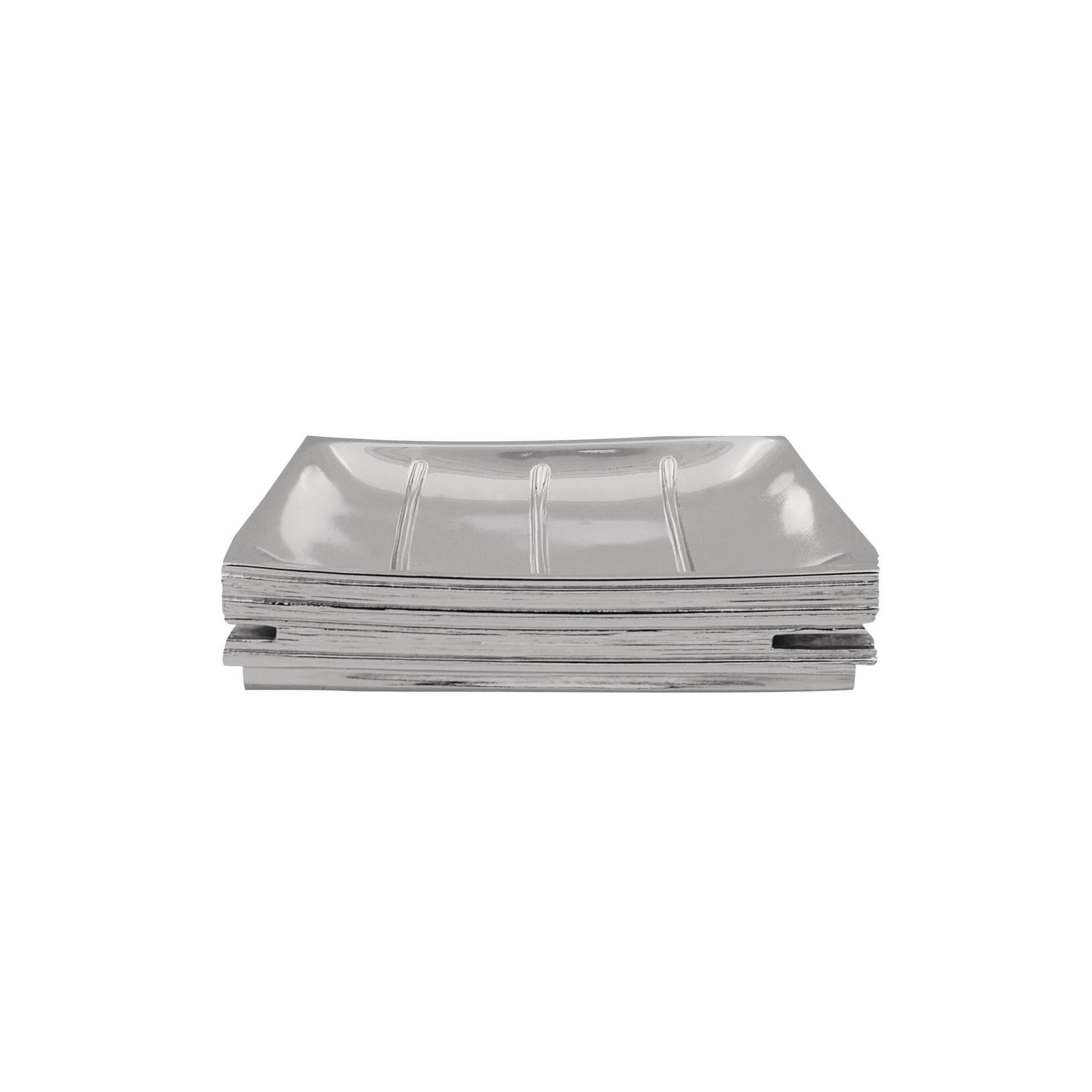 Ridder Seifenschale Brick Silber, Breite: 11.3 günstig online kaufen