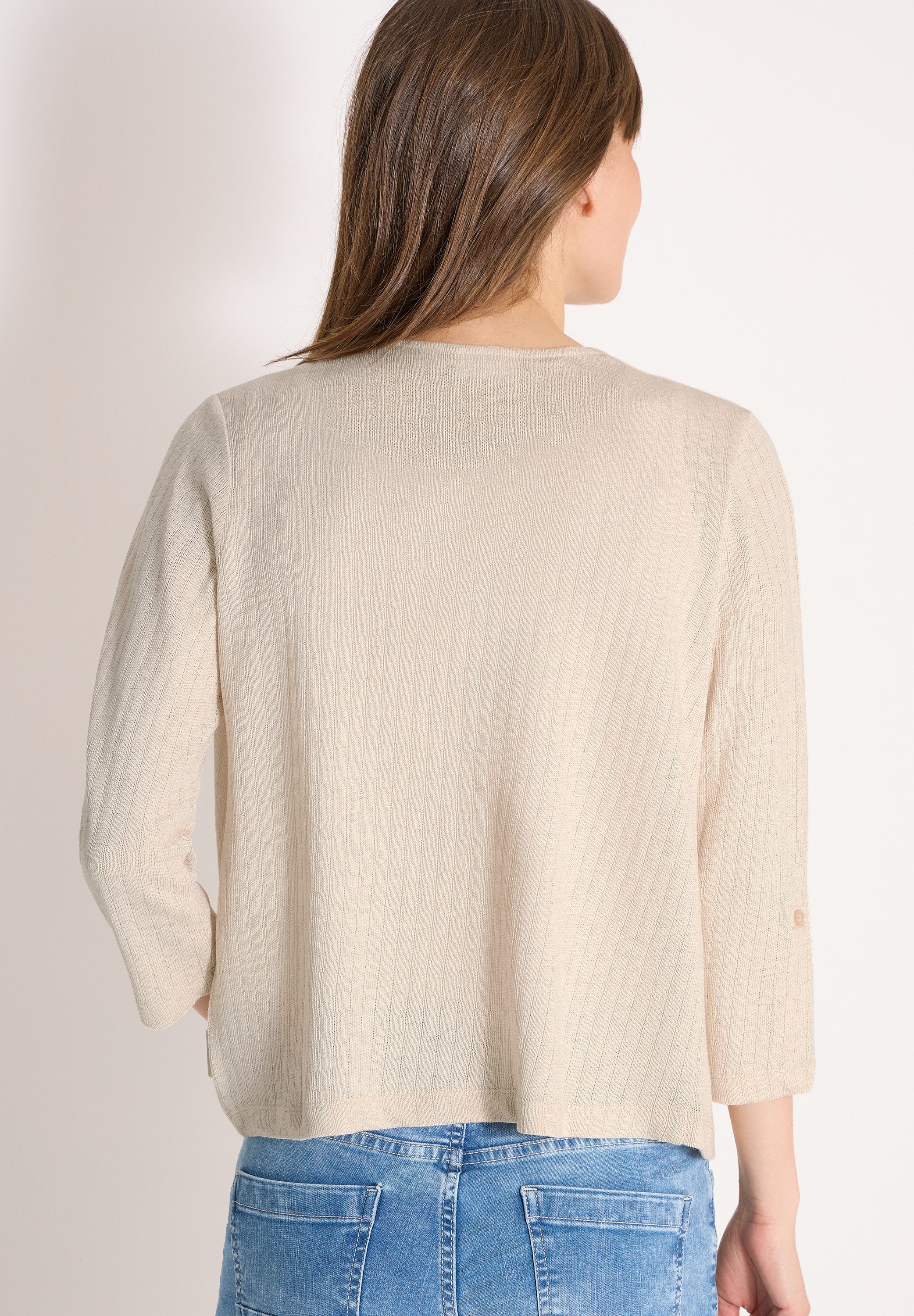 CECIL Shirtjacke mit Turn-Up-Detail