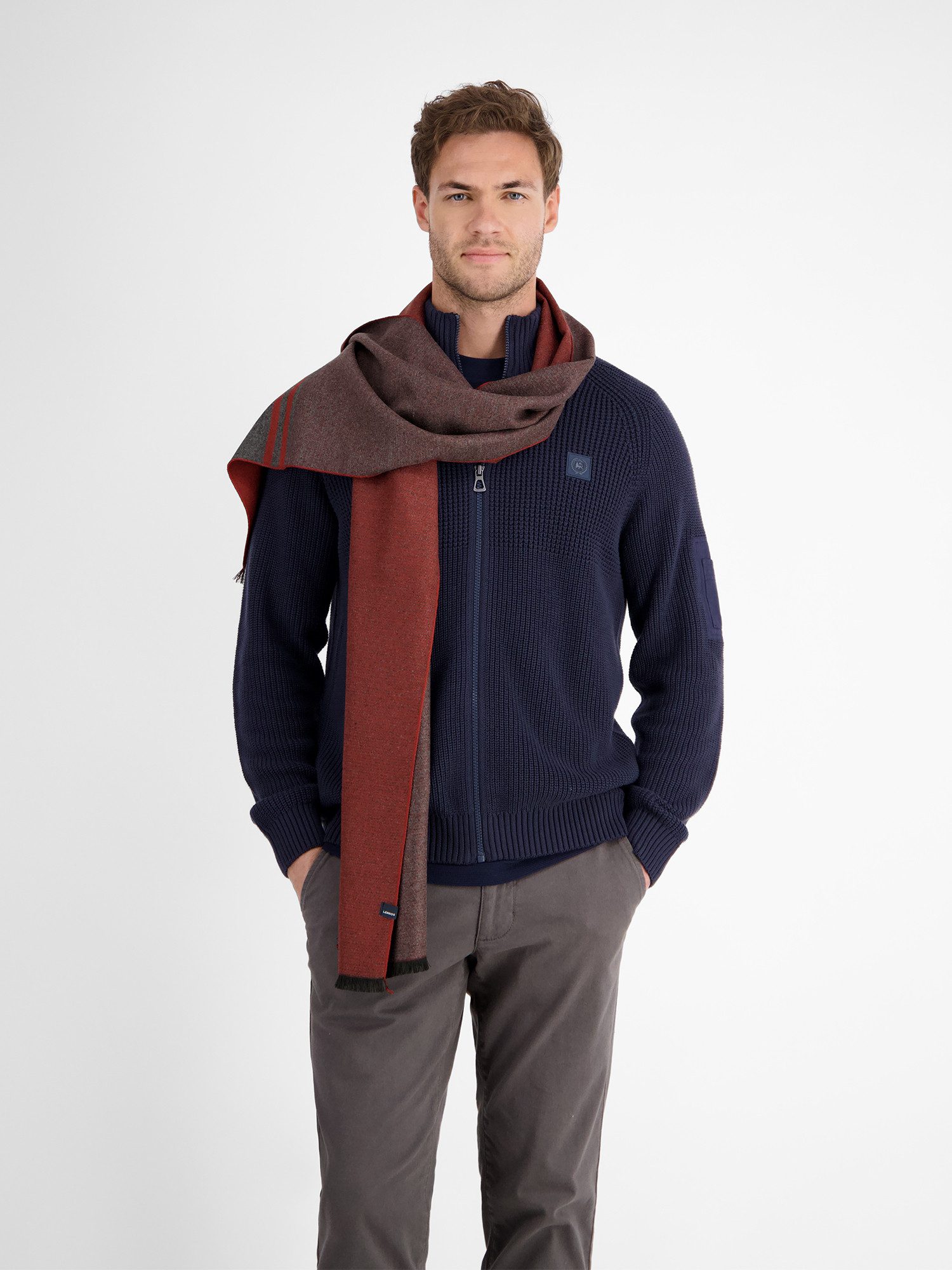 LERROS Schal LERROS Logo-Schal für Herren günstig online kaufen