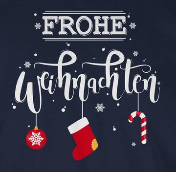 Shirtracer T-Shirt Frohe Weihnachten Weihachten Kleidung