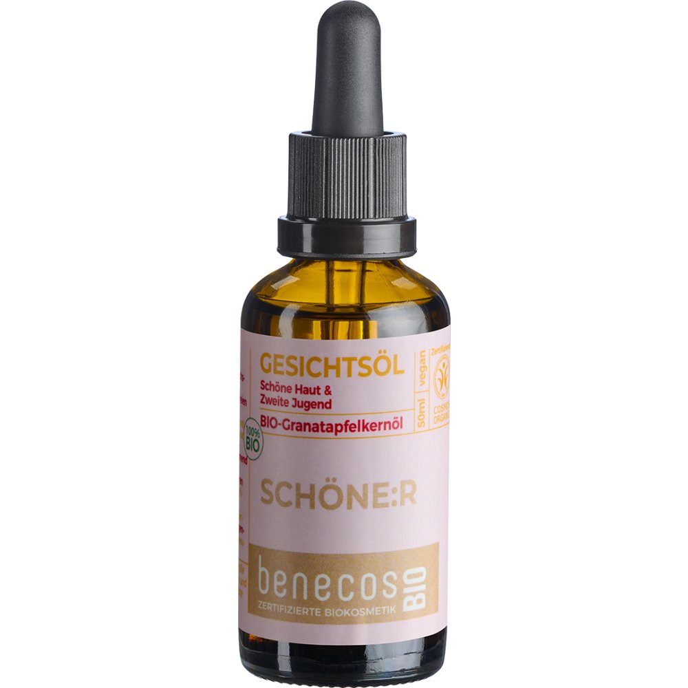 Benecos Gesichtspflege Granatapfelkernöl, 50 ml