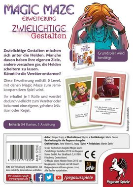 Pegasus Spiele Spiel, Magic Maze: Zwielichtige Gestalten [Erweiterung]