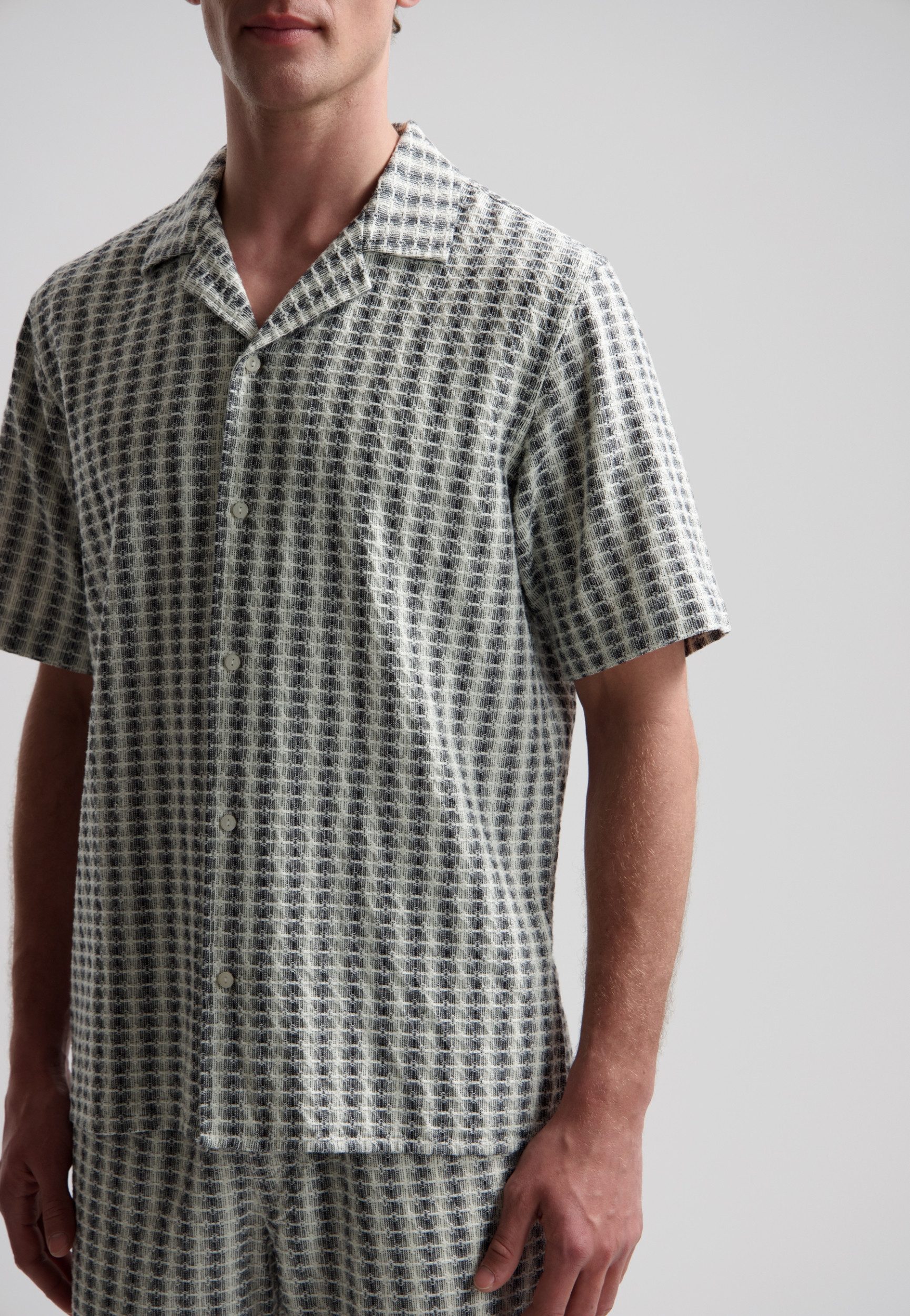 Dstrezzed Kurzarmhemd Sommerhemd - Herrenshirt - T-Shirt - Freizeithemd