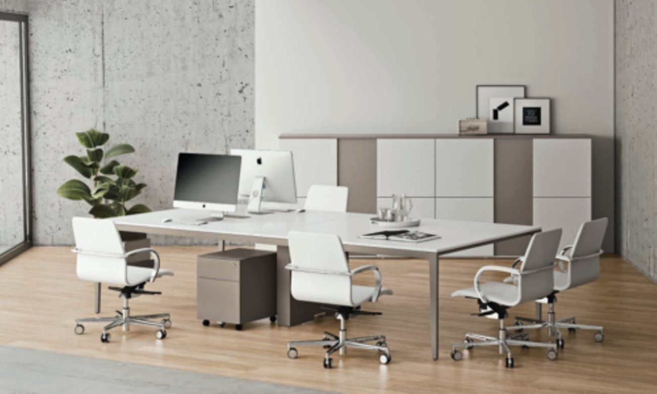 JVmoebel Konferenztisch, Besprechungstisch Meeting 320cm groß Tisch Konferenztisch Modern Büro