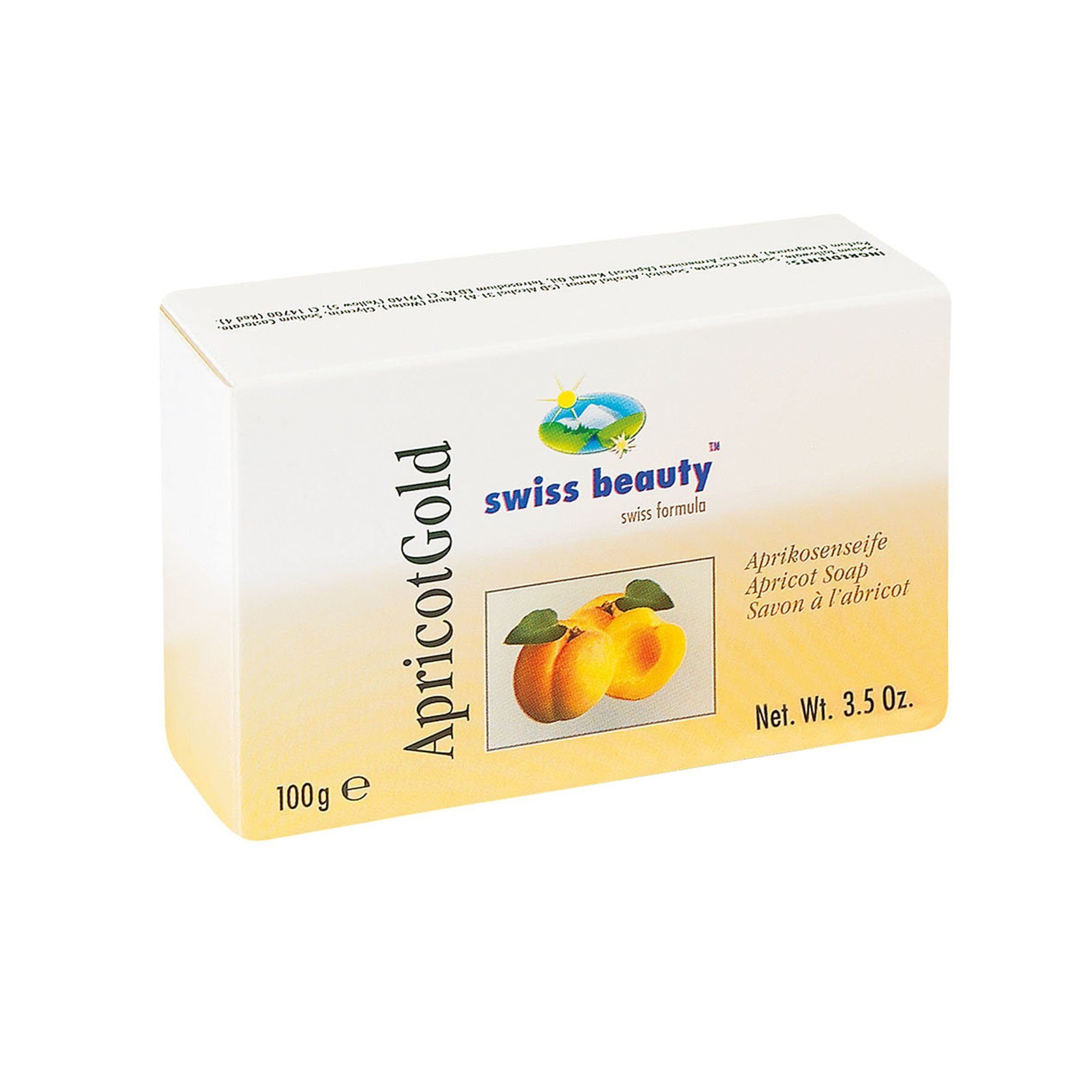 Medosan Gesichtsseife ApricotGold Seife mit Kernöl aus Aprikosen