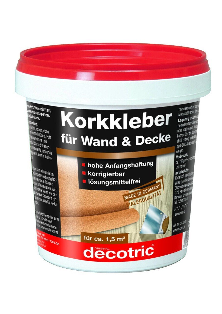 decotric® Bastelkleber Decotric Korkkleber 1 kg