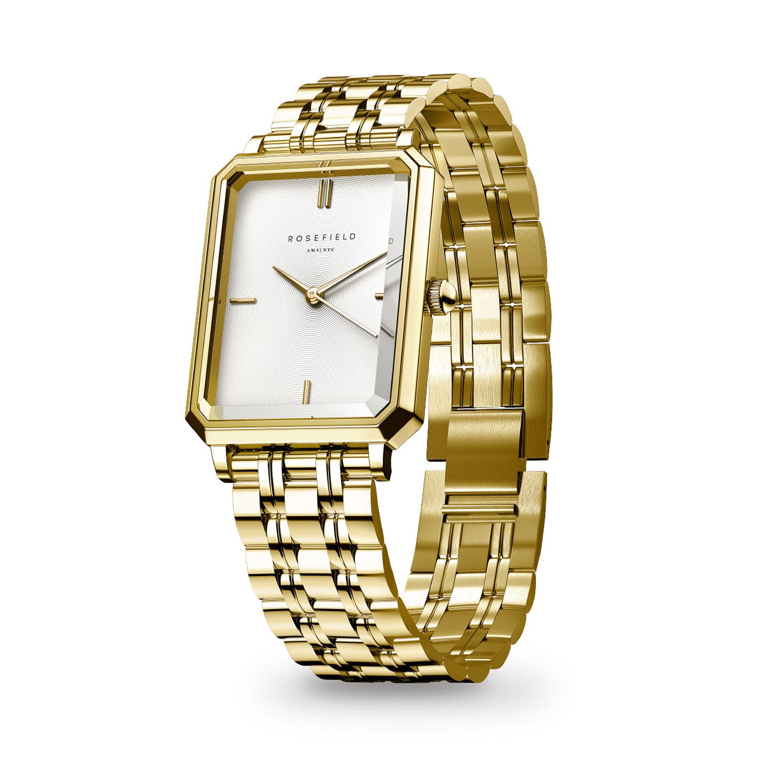 ROSEFIELD Quarzuhr Octagon XS Goldfarben