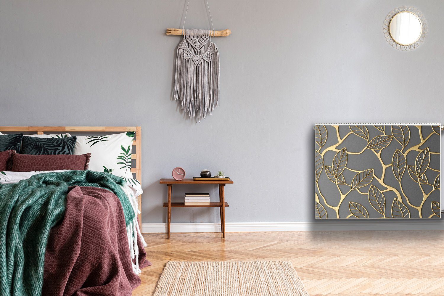 Tulup Magnetfolie Heizkörperverkleidung Magnet Mat Dekoration Magnetmatte für Heizkörper, Magnetmatte für Heizkörper