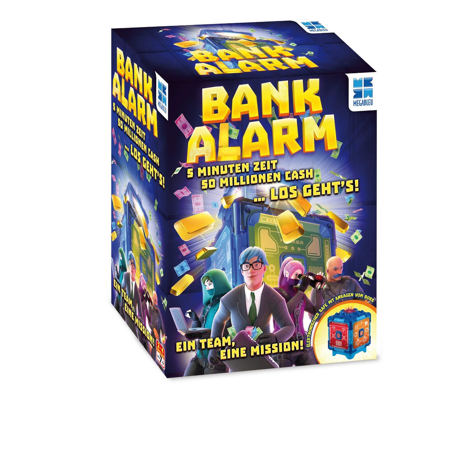 MEGABLEU Spiel Bank Alarm, Bank Alarm