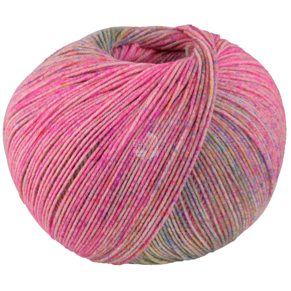 LANA GROSSA MEILENWEIT 100 g MERINO EXTRAFINE SHADES Häkelwolle, 420 m (extraweiche 4-fach Merino-Sockenwolle), 100 g