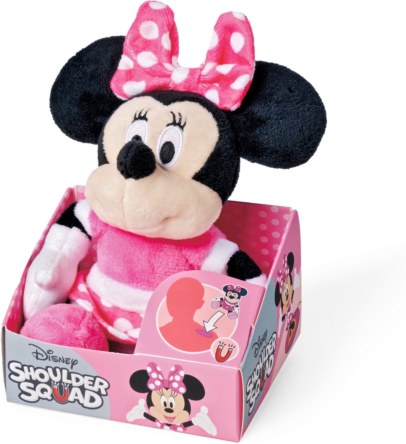 SIMBA Plüschfigur Plüsch Stofftier Disney Minnie Schulterplüsch 12cm 6315870461