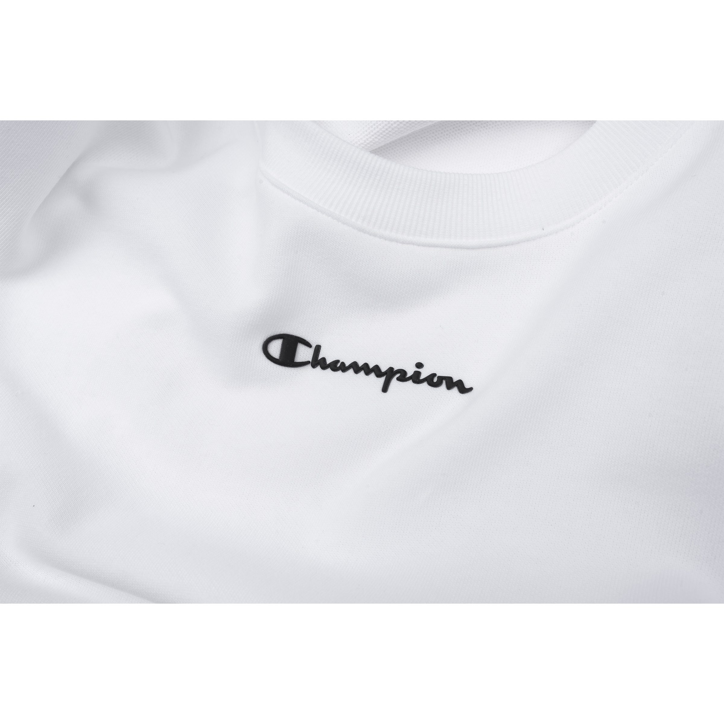 Champion Sweatshirt (oxgm) weiß Sweatshirt (wht)/gelb Crewneck Damen (ncg)/grau 114021 Champion