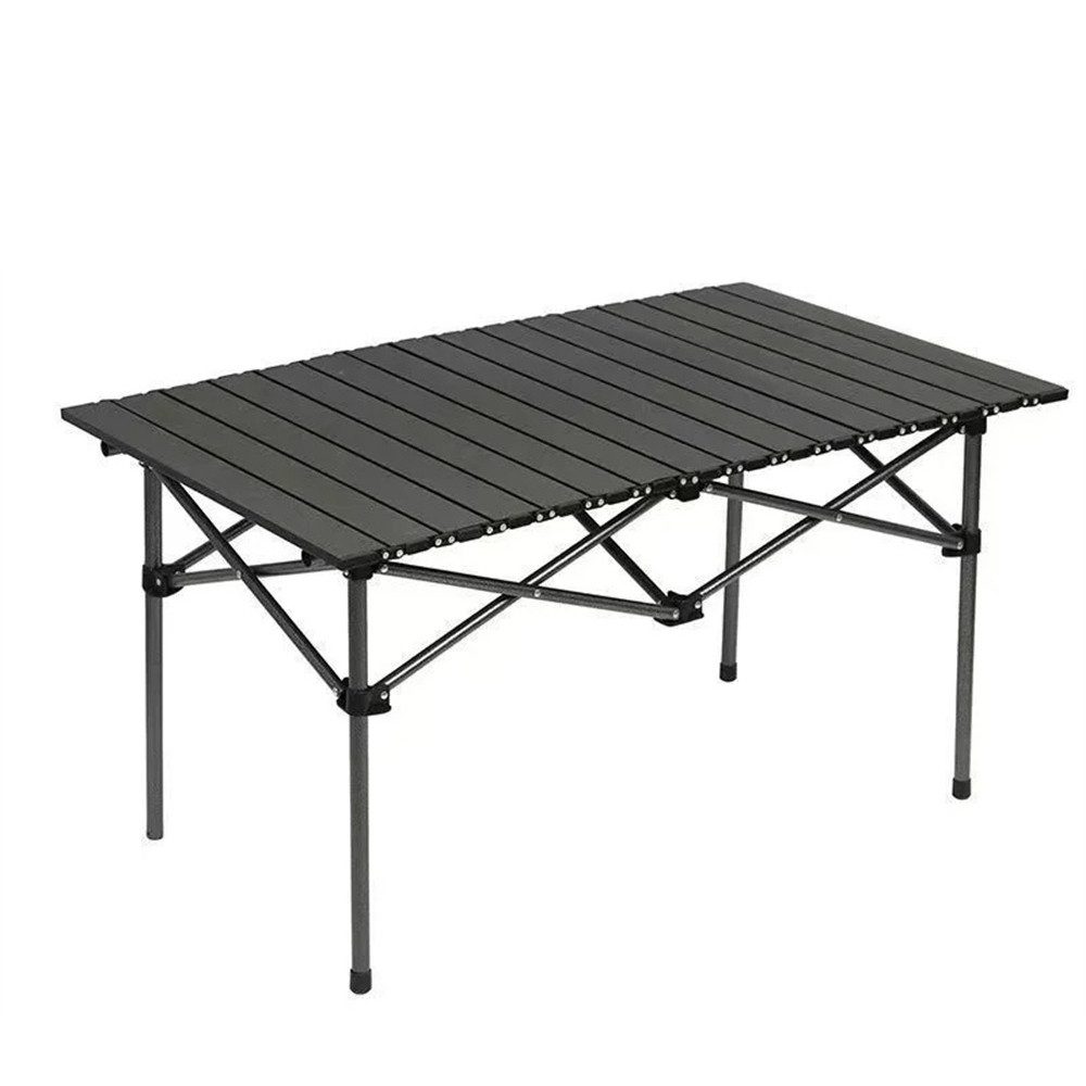 Insma Campingtisch tragbarer Klapptisch Camping Tisch Reisetisch Aluminium, 95x55x50cm