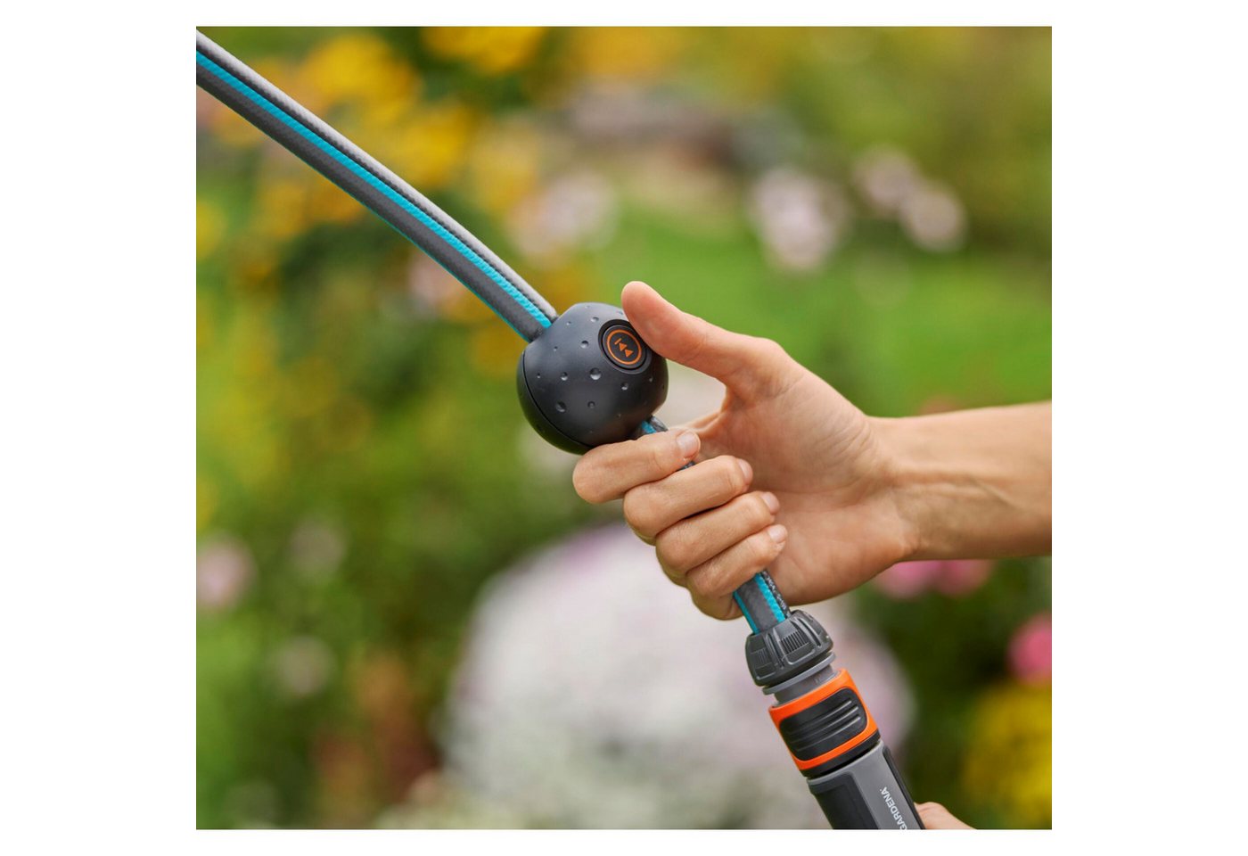 Thumbnail - GARDENA Garten-Multifunktionsgerät Gardena Akku-Wand-Schlauchbox PowerRoll XL 18V weiß 35 m