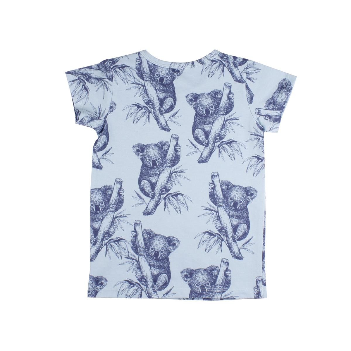 Walkiddy T-Shirt Walkiddy Koalas Kinder Bio Baumwolle GOTS Blue Bio Baumwolle,GOTS, Kinderbekleidung,nachhaltige Klamotten,T-Shirt – Bild 3 von 3