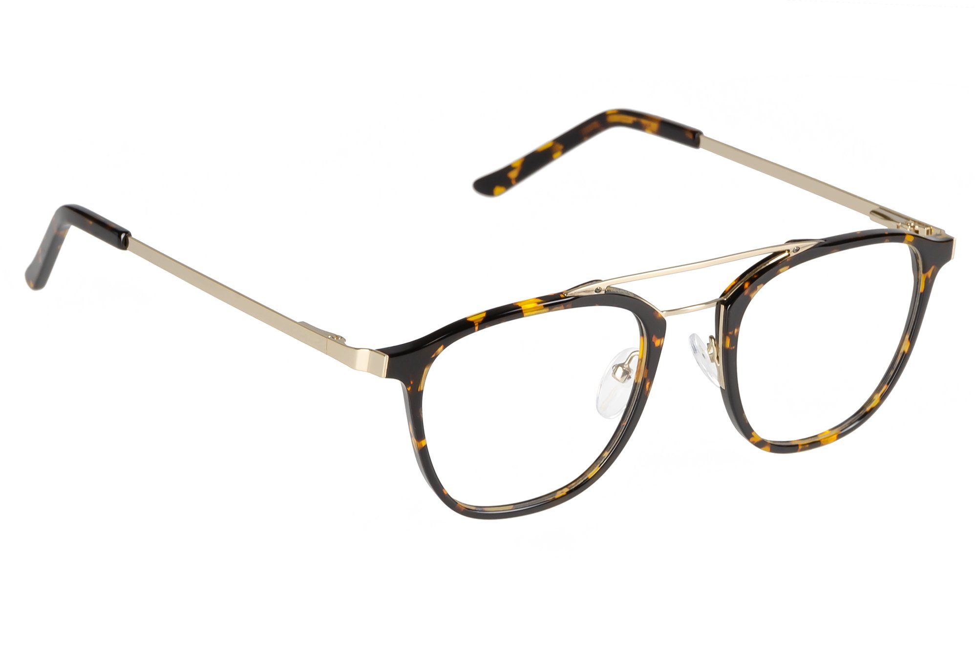 Edison & King Lesebrille Zen, entspiegelt – Acetat/Metall-Windsorbrille mit Doppelsteg - Retro-Style