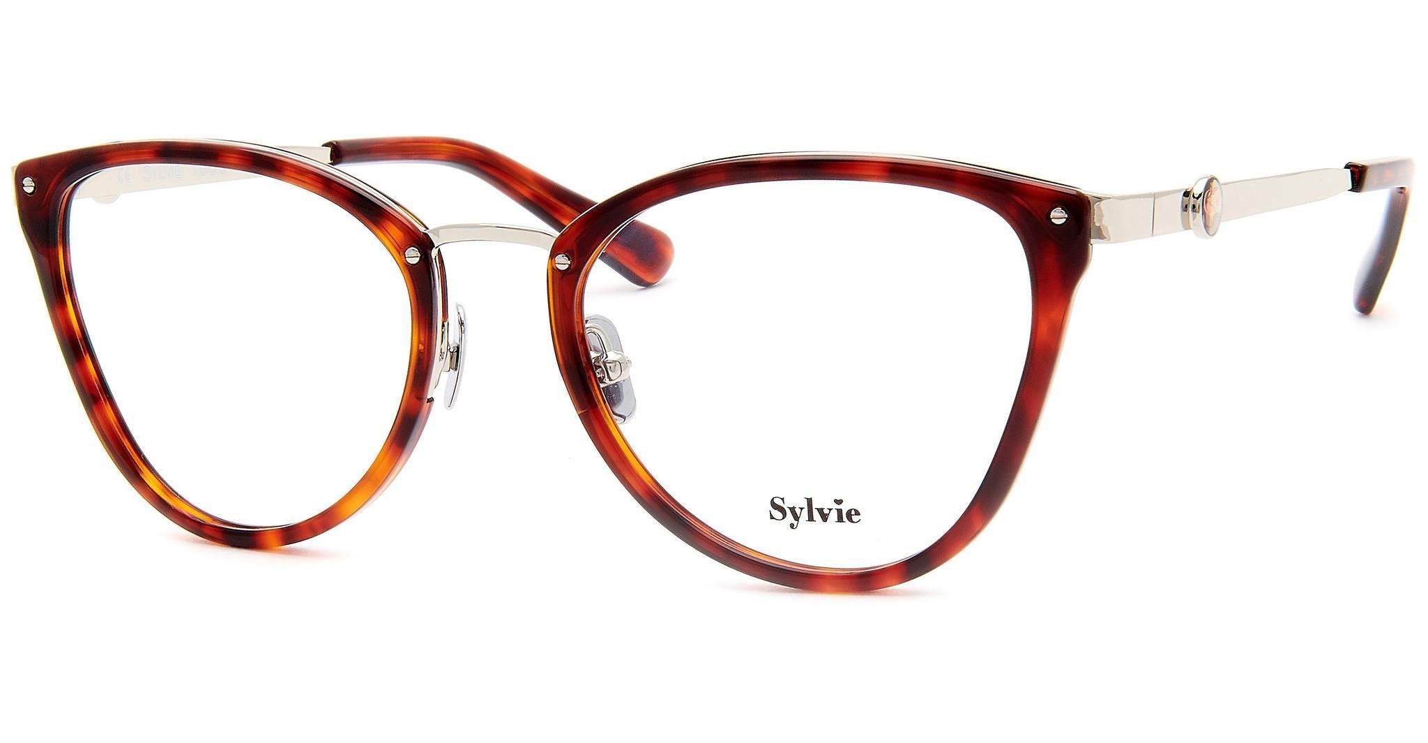 Sylvie Optics Brille Show it 1902 braun