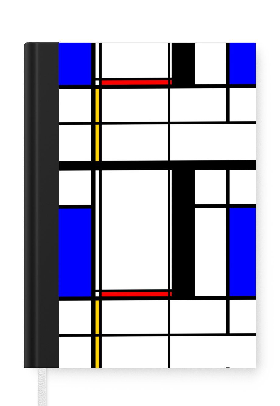 Notizheft, Merkzettel, 98 Abstrakt, - Haushaltsbuch - Seiten, Tagebuch, Muster Notizbuch Journal, MuchoWow Kunst A5,