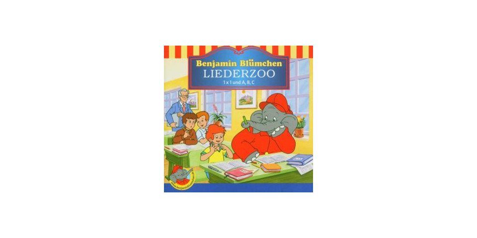 Hörspiel-CD Benjamin Blümchen Liederzoo - 1x1 und A,B,C, 1 Audio-CD, 1 Audio-CD