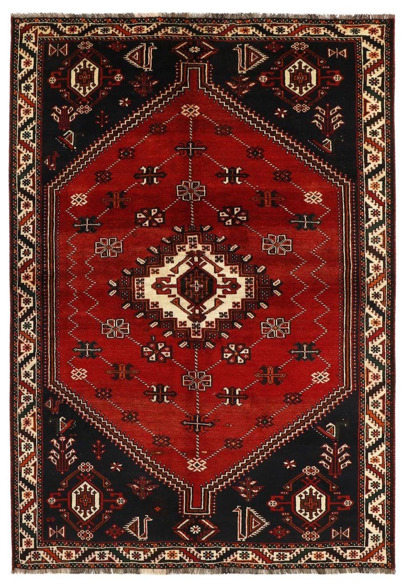 Orientteppich Shiraz Handgeknüpfter Trading, Nain Perserteppich, 163x254 Höhe: mm 10 Orientteppich rechteckig, /