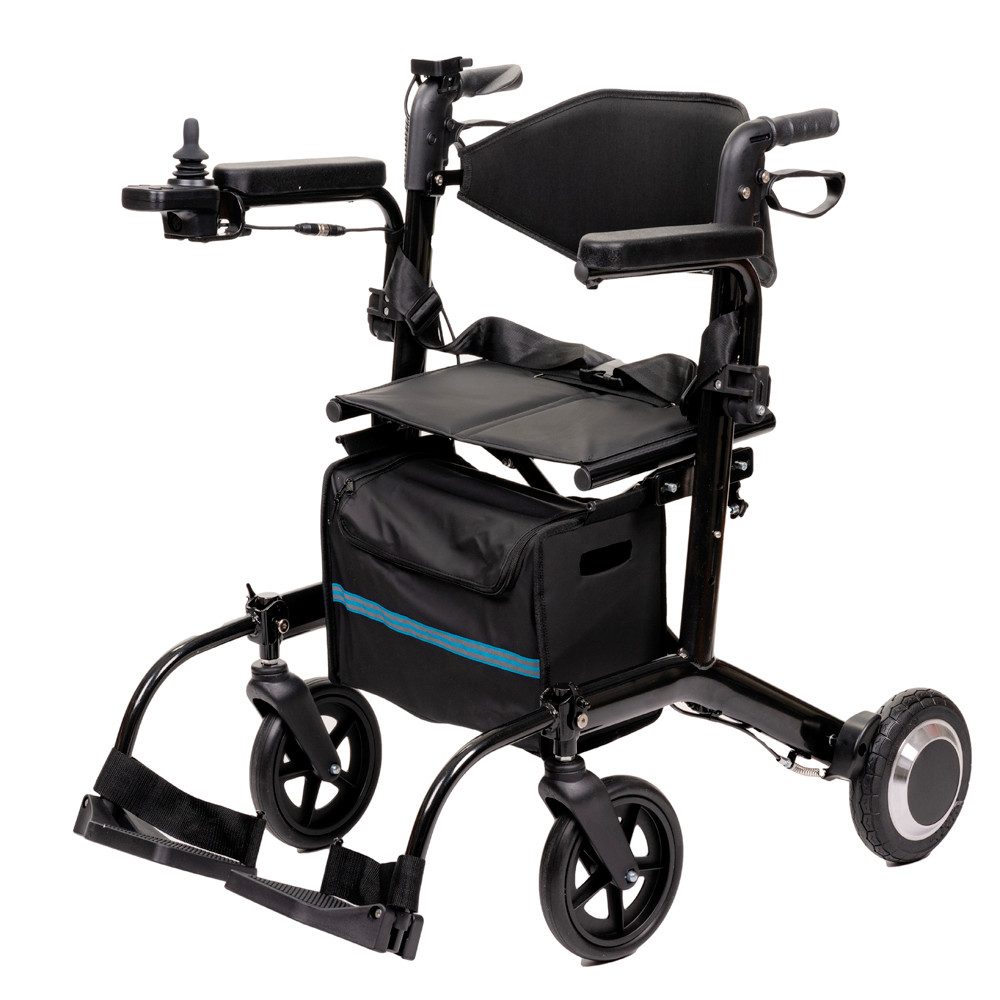 Elektrischer Rollator Rollstuhl 2-in-1-Lösung