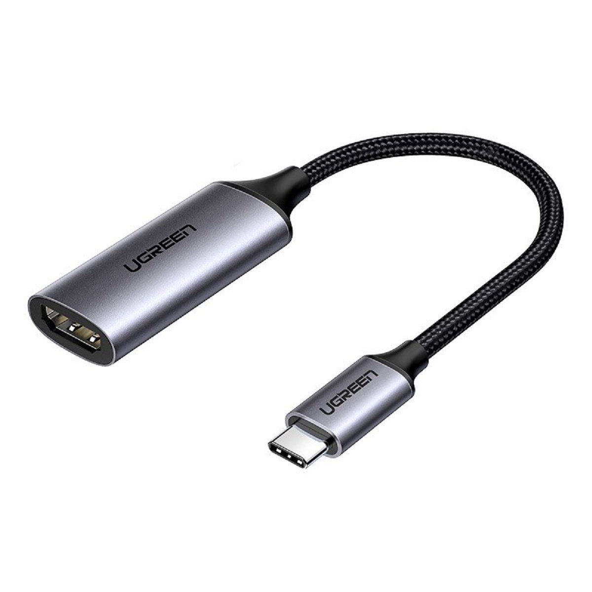 USB Typ C auf HDMI 2.0 Adapter 4K 60 Hz Thunderbolt 3 Grau Smartphone-Kabel