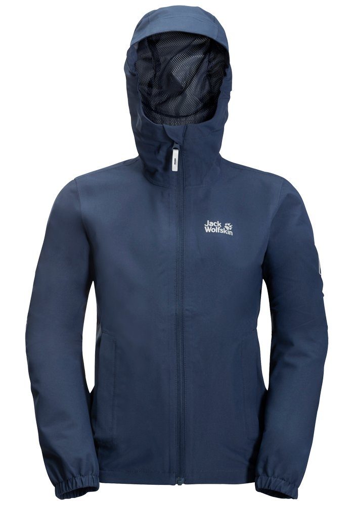 Jack Wolfskin Outdoorjacke FLAZE JACKET K stahlblau