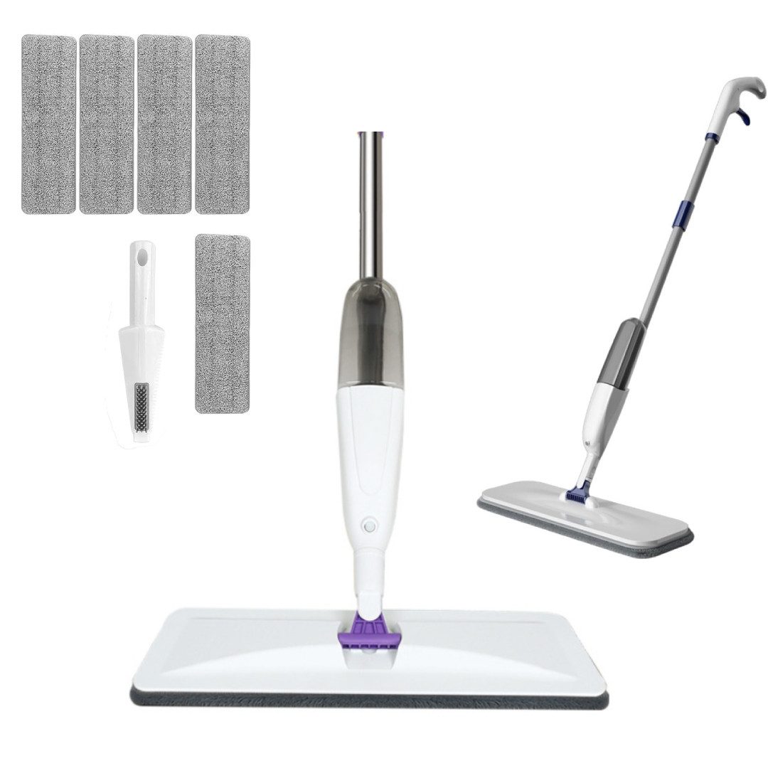 GarveeMore Sprühwischer Wischmopp Spray-Mopp 400 ml Wassertank,120CM