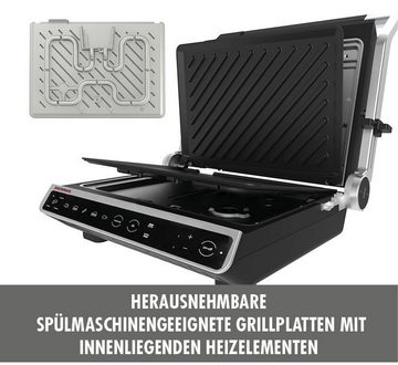 Gastroback Kontaktgrill 42542 Design BBQ Advanced Smart, 2000 W