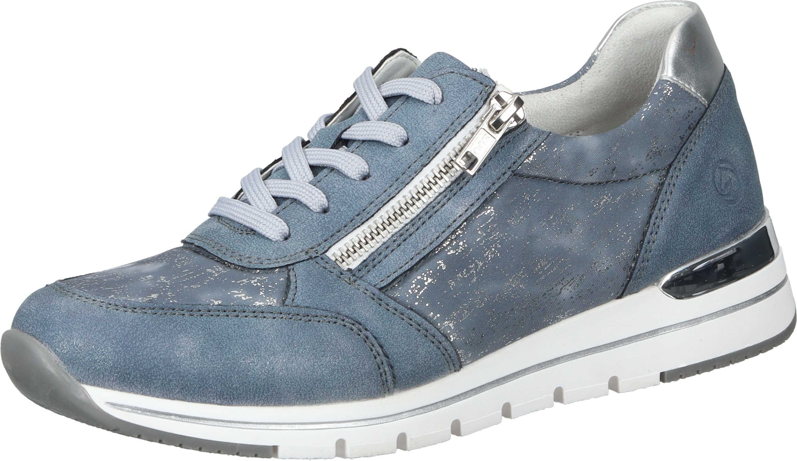 Remonte Schnürer Schnürschuh aus strapazierfähigem Synthetik