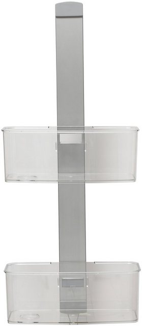 Bischof Duschablage “Miami”, rostfrei, für Duschtüren von 6 – 11 mm geeignet, stufenlos einstellbar
