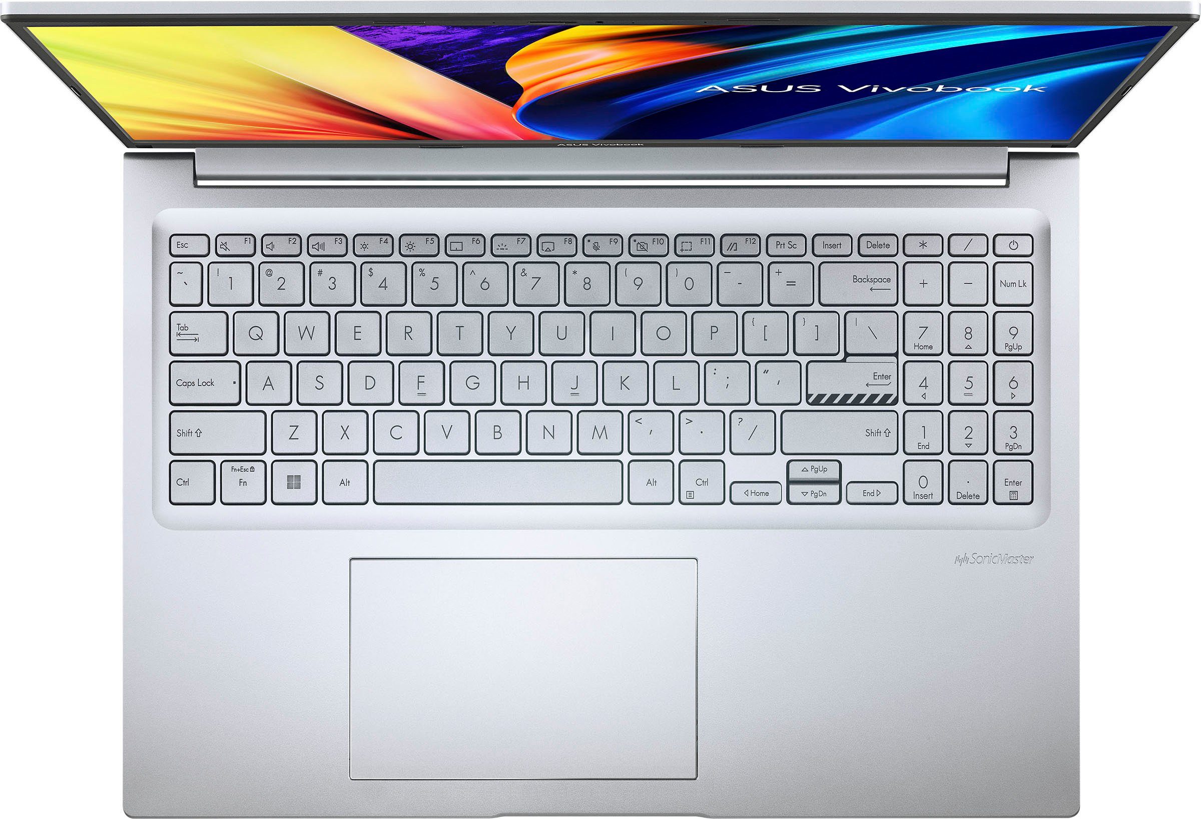 1135G7, i5 Graphics, GB 512 Asus 16X Core Notebook Vivobook Zoll, X1605EA-MB019W SSD) cm/16 (40,6 Intel UHD