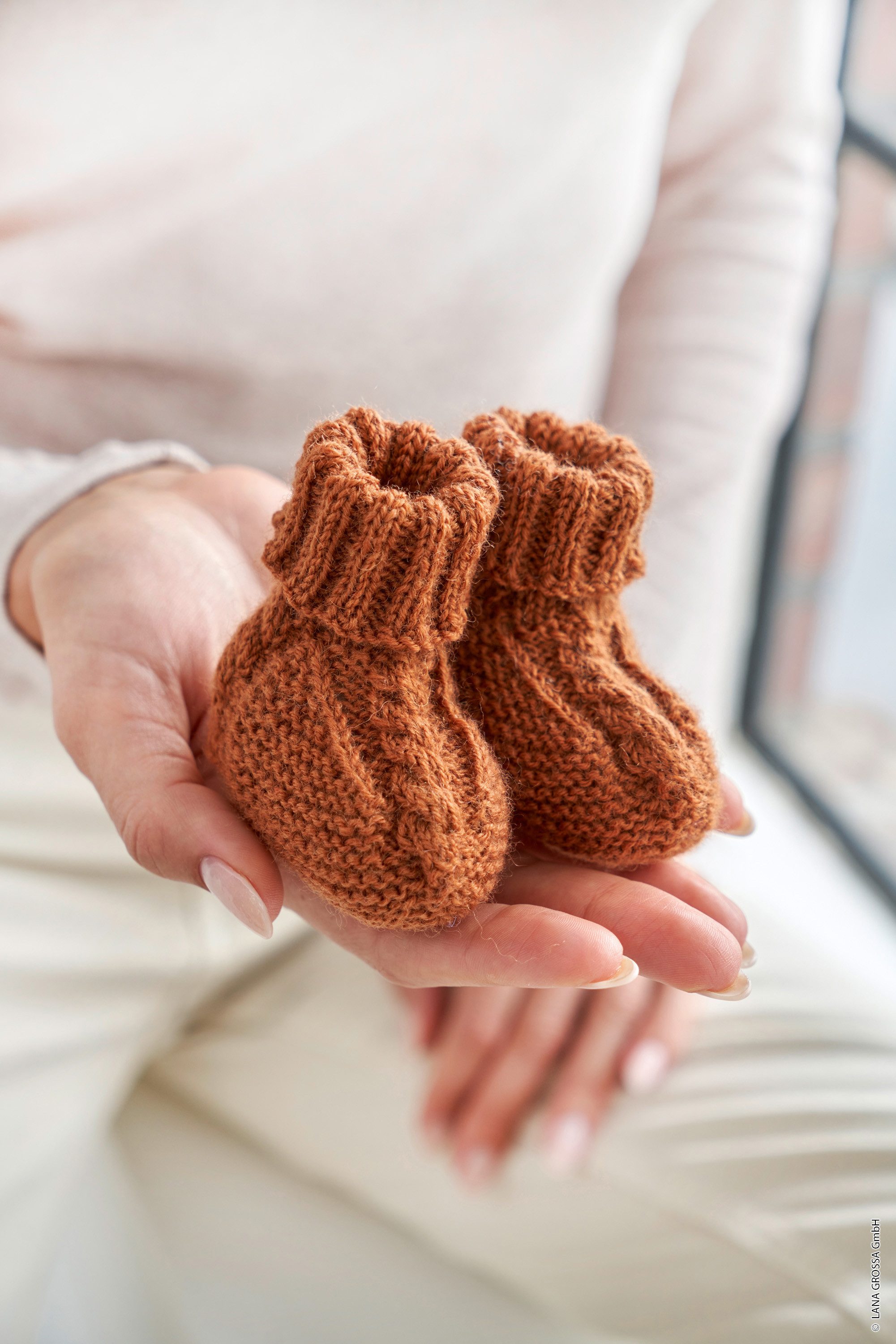 LANA GROSSA MEILENWEIT 100 g MERINO EXTRAFINE Häkelwolle, 420 m (75 % Merino-Schurwolle für angenehm weiche Lieblingssocken, Weiche 4-fach Merino-Sockenwolle in – Bild 5 von 5